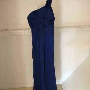 David’s Bridal Royal Blue Bridesmaid dress